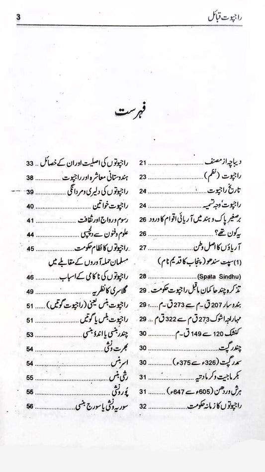 راجپوت قبائل Rajpot Qabila Kamran Azam Sohdarvi